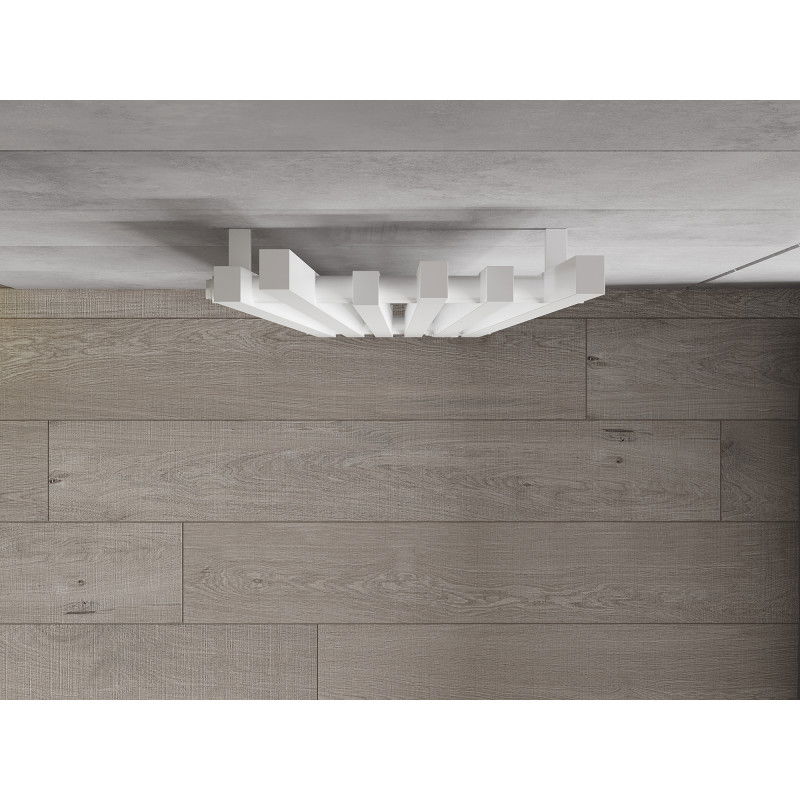 Mexen Omaha dekorativní radiátor 1800 x 420 mm, 655 W, bílý - W208-1800-420-00-20