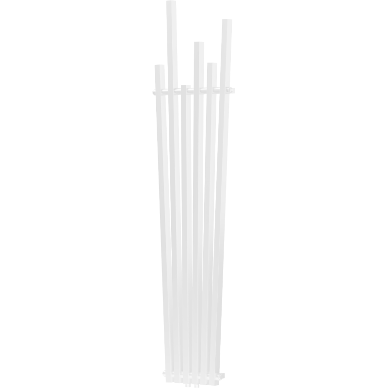 Mexen Omaha dekorativní radiátor 1800 x 420 mm, 655 W, bílý - W208-1800-420-00-20