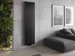 Mexen Oregon designový radiátor 1800 x 490 mm, 805 W, Černá - W202-1800-490-00-70