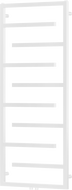 Mexen Orlando dekorativní radiátor 1380 x 600 mm, 445 W, bílý - W207-1380-600-00-20