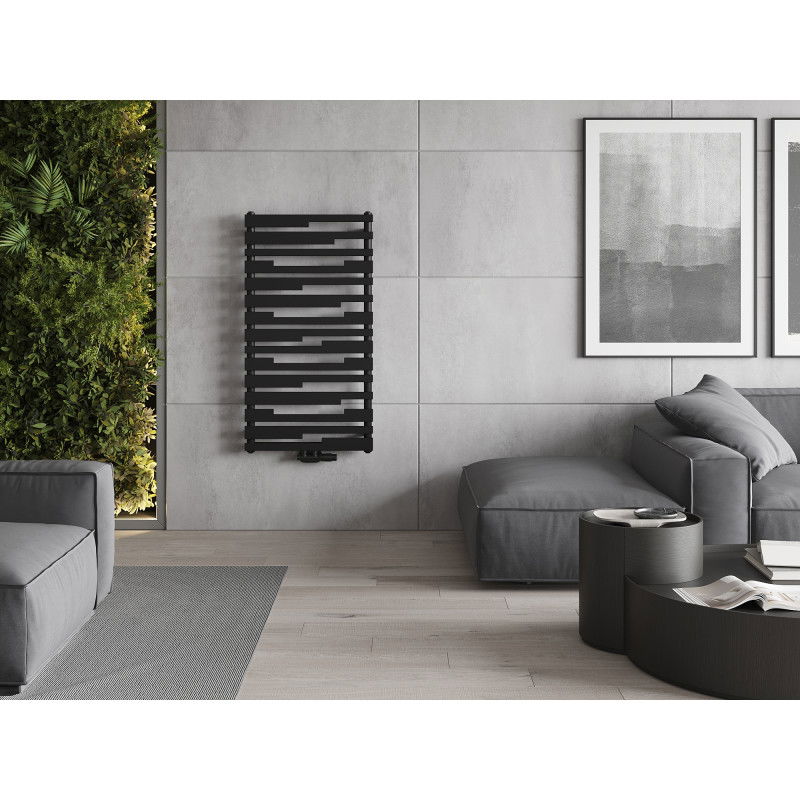 Mexen Provo dekorativní radiátor 1125 x 600 mm, 799 W, černý - W209-1125-600-00-70