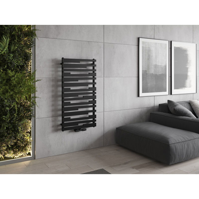 Mexen Provo dekorativní radiátor 1125 x 600 mm, 799 W, černý - W209-1125-600-00-70