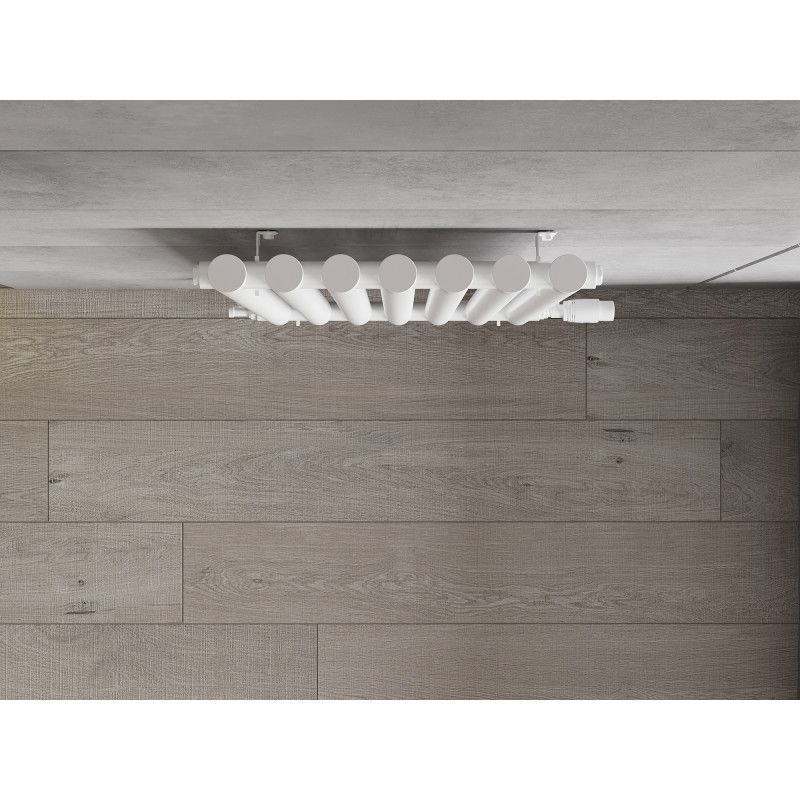 Mexen Texas dekorativní radiátor 1200 x 460 mm, 659 W, bílý - W203-1200-460-00-20