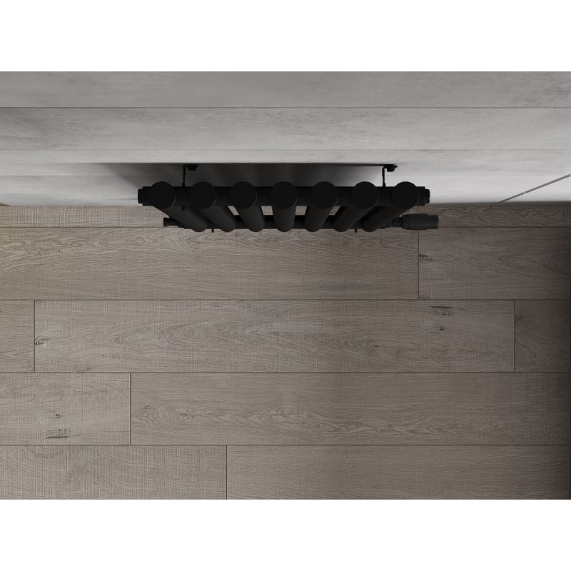 Mexen Texas dekorativní radiátor 1200 x 460 mm, 659 W, černý - W203-1200-460-00-70