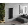 Mexen Texas dekorativní radiátor 1200 x 460 mm, 659 W, černý - W203-1200-460-00-70
