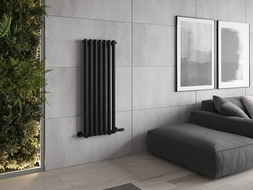 Mexen Texas designový radiátor 1200 x 460 mm, 502 W, Černá - W203-1200-460-00-70