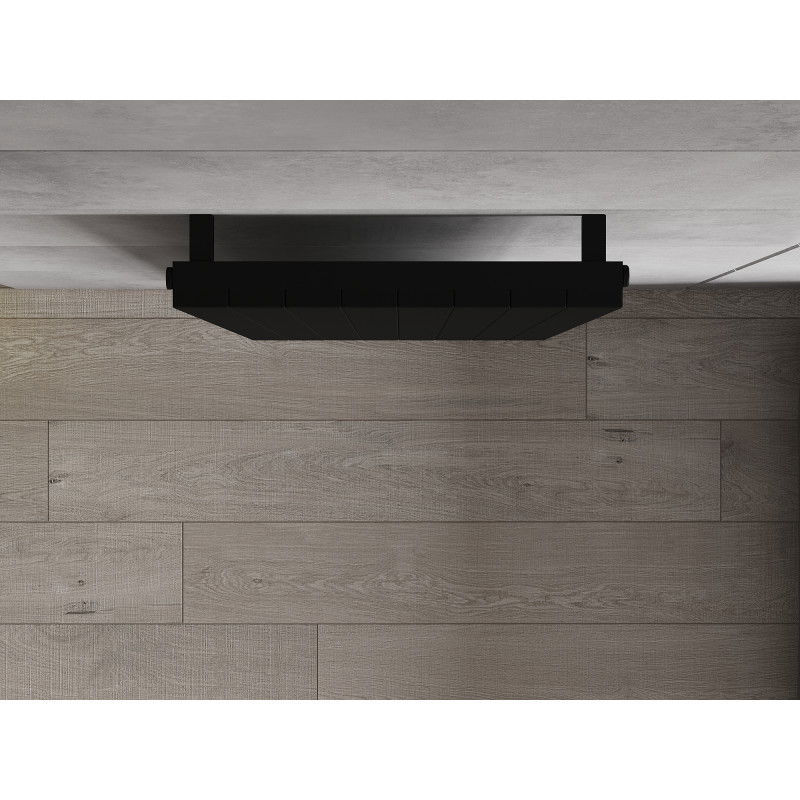 Mexen Topeka dekorativní radiátor 1400 x 480 mm, 950 W, černý - W210-1400-480-00-70