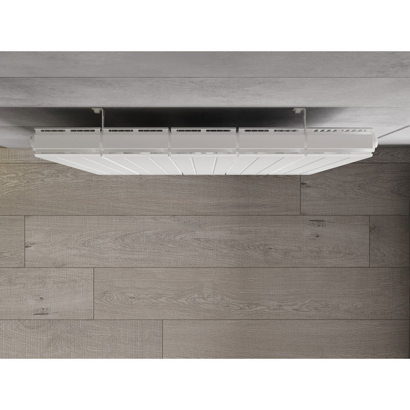 Mexen Waco dekorativní radiátor 1544 x 694 mm, 1550 W, bílý - W217-1544-694-00-20