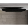 Mexen Waco dekorativní radiátor 1544 x 694 mm, 1550 W, černá - W217-1544-694-00-70