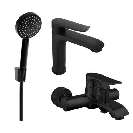 Mexen Pecos R75 vana set, černý - 72703R75-70