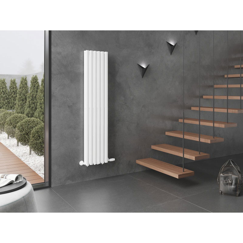 Mexen Dallas dekorativní radiátor 1600 x 360 mm, 1039 W, bílý - W214-1600-360-00-20