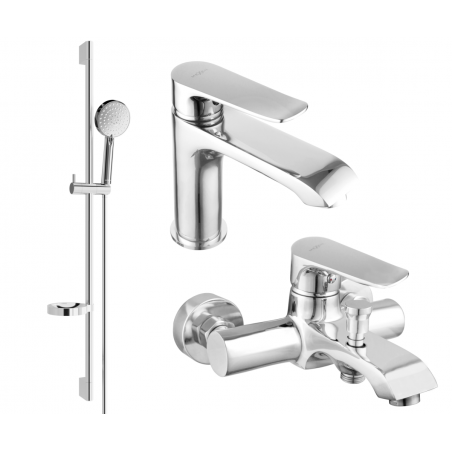 Mexen Pecos DS75 vanová sada, chrom - 72703DS75-00