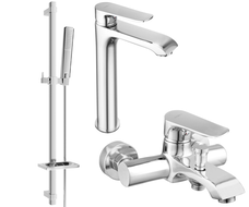 Mexen Pecos DQ72 vanová sada, chrom - 72713DQ72-00