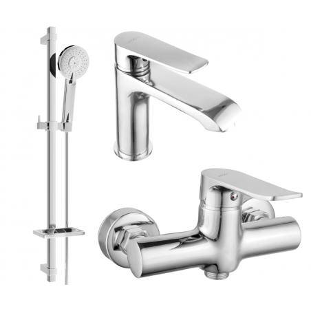 Mexen Pecos DQ40 sprchová sada, chrom - 72704DQ40-00
