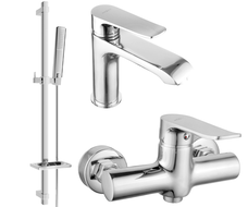 Mexen Pecos DQ72 sprchová sada, chrom - 72704DQ72-00