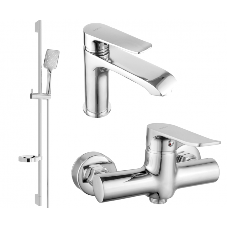 Mexen Pecos DS62 sprchový set, chrom - 72704DS62-00