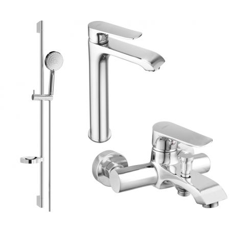 Mexen Pecos DS75 vanová sada, chrom - 72713DS75-00