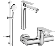 Mexen Pecos DF05 sprchová souprava, chrom - 72714DF05-00