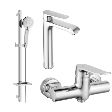Mexen Pecos DQ40 sprchová sada, chrom - 72714DQ40-00