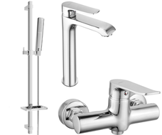 Mexen Pecos DQ72 sprchová sada, chrom - 72714DQ72-00