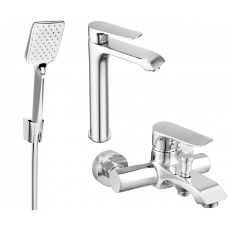 Mexen Pecos R62 sada na vanu, chrom - 72713R62-00