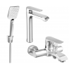 Mexen Pecos R62 sada na vanu, chrom - 72713R62-00
