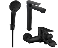 Mexen Pecos R40 sada do vany, černá - 72713R40-70