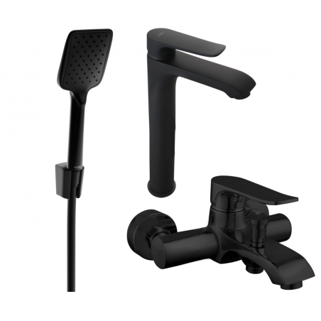 Mexen Pecos R62 koupelnová sada, černá - 72713R62-70