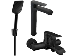 Mexen Pecos R62 koupelnová sada, černá - 72713R62-70