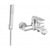 Mexen Pecos R72 vana s baterií se sprchovým setem, chrom - 7273R72-00