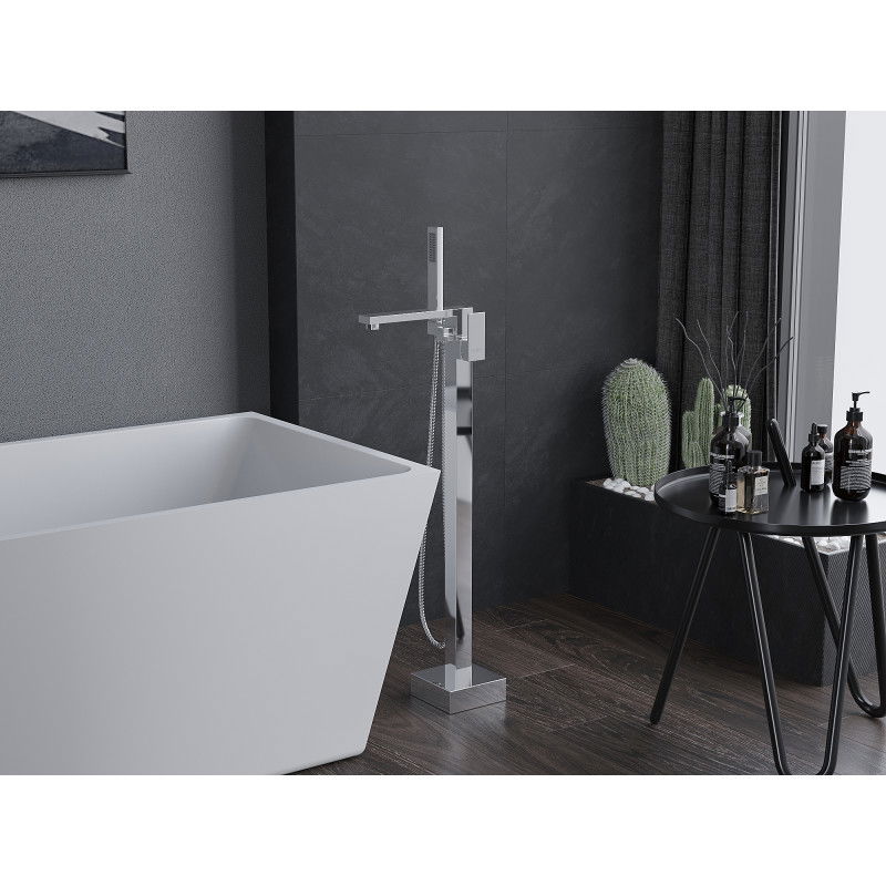 Mexen Urano volně stojící vanová baterie, chrom - 75233-00