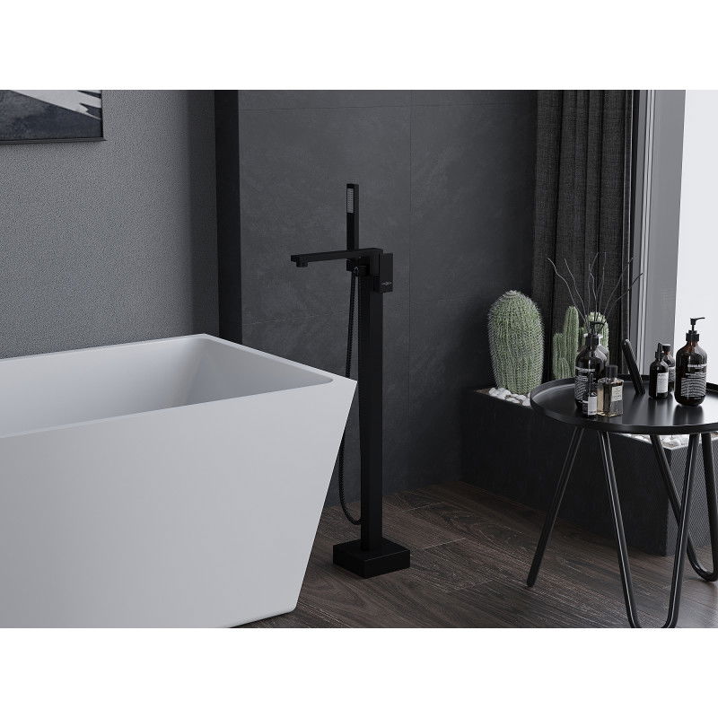 Mexen Urano volně stojící vanová baterie, černá - 75233-70