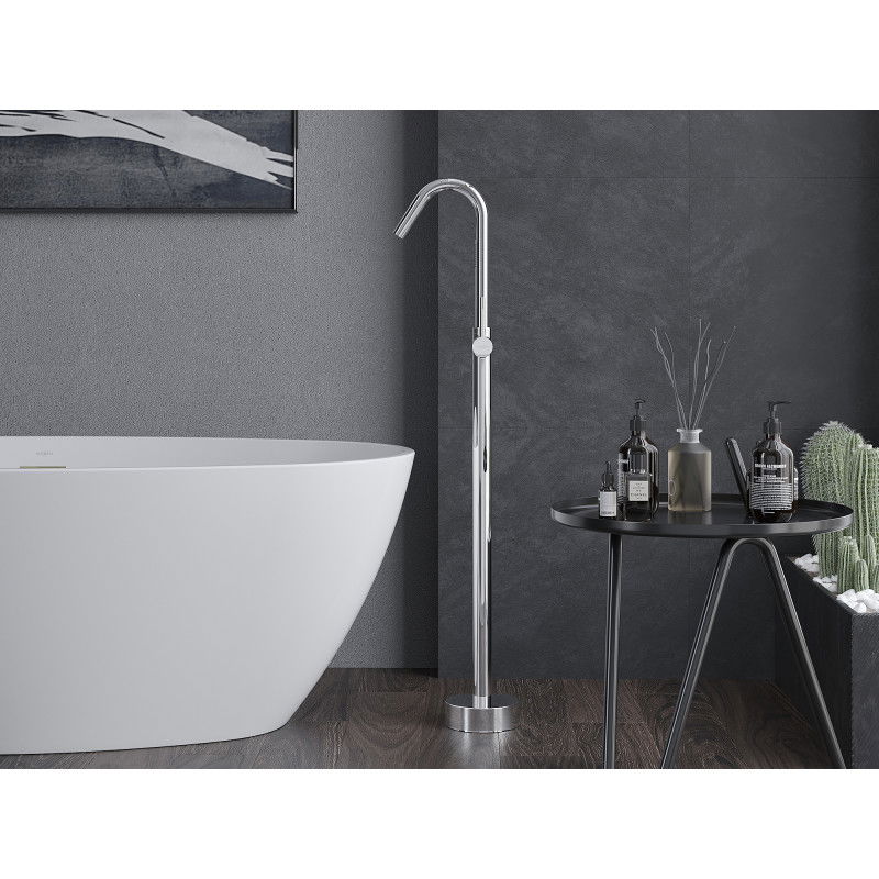 Mexen Gaja volně stojící vanová baterie, chrom - 75333-00