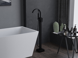 Mexen Veda volně stojící vana baterie, černá - 75433-70