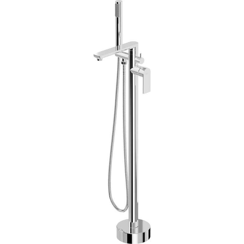 Mexen Leda volně stojící vanová baterie, chrom - 75633-00