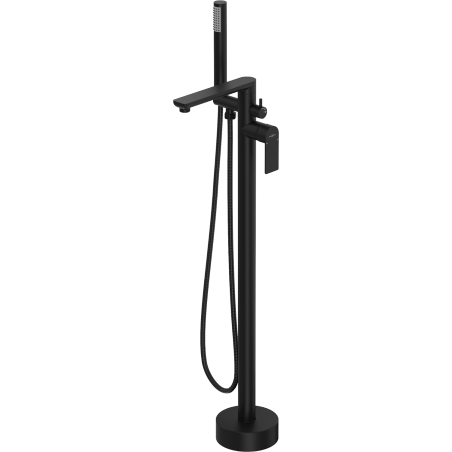 Mexen Leda volně stojící vanová baterie, černá - 75633-70