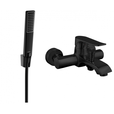 Mexen Pecos R72 vana baterie se sprchovým setem, černá - 7273R72-70
