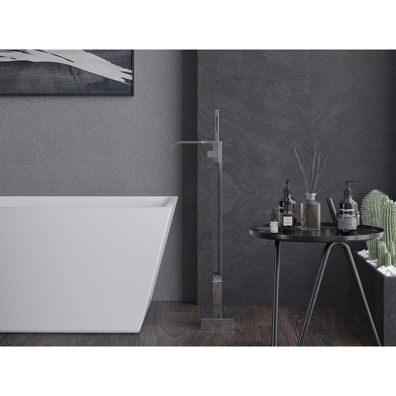 Mexen Lava volně stojící vanová baterie, chrom - 752433-00