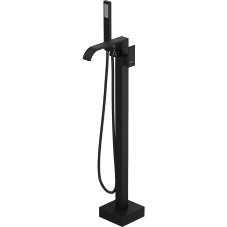 Mexen Lava volně stojící vanová baterie, černá - 752433-70