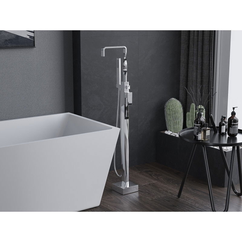 Mexen Avila volně stojící vanová baterie, chrom - 75833-00