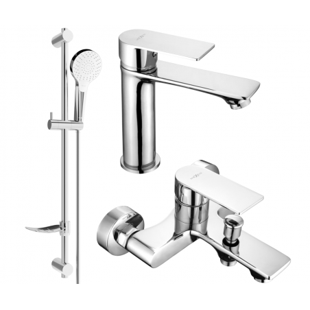 Mexen Royo DF05 sada vanová, chrom - 72203DF05-00
