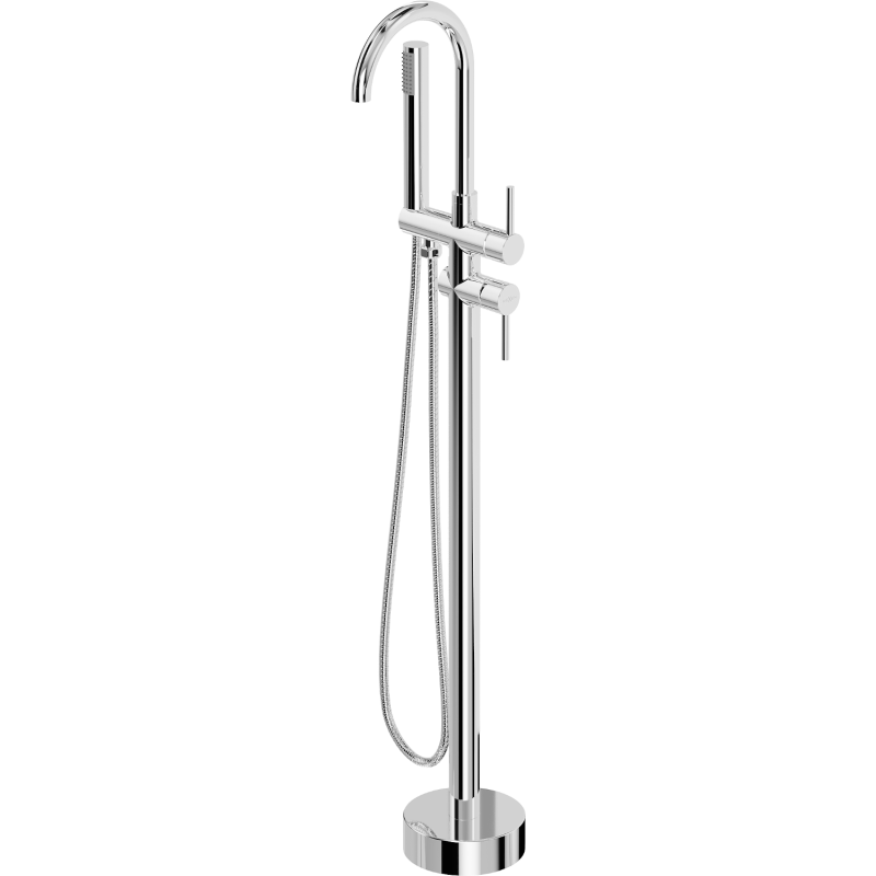 Mexen Alma volně stojící vanová baterie, chrom - 75033-00
