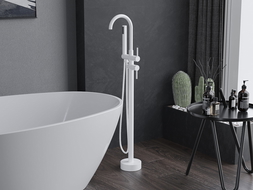 Mexen Alma volně stojící vanová baterie, bílá - 75033-20