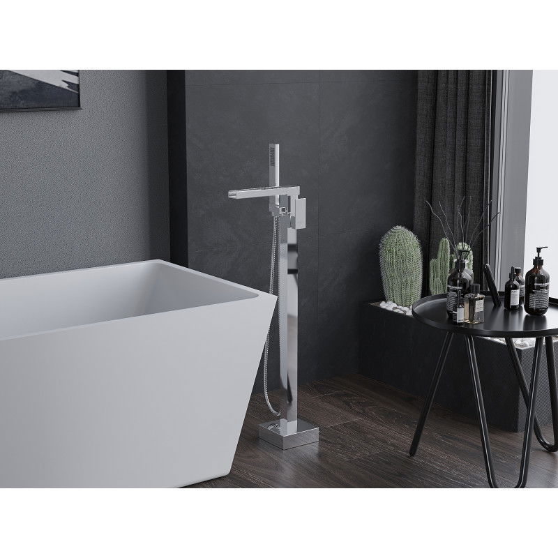 Mexen Algar volně stojící vanová baterie, chrom - 75733-00