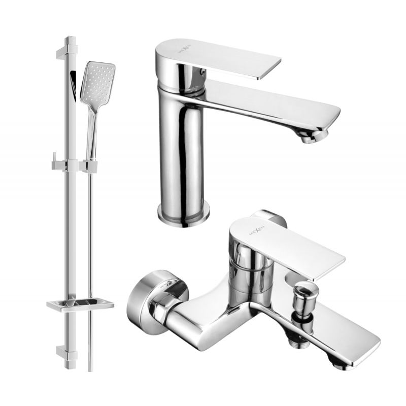 Mexen Royo DQ62 vanová sada, chrom - 72203DQ62-00