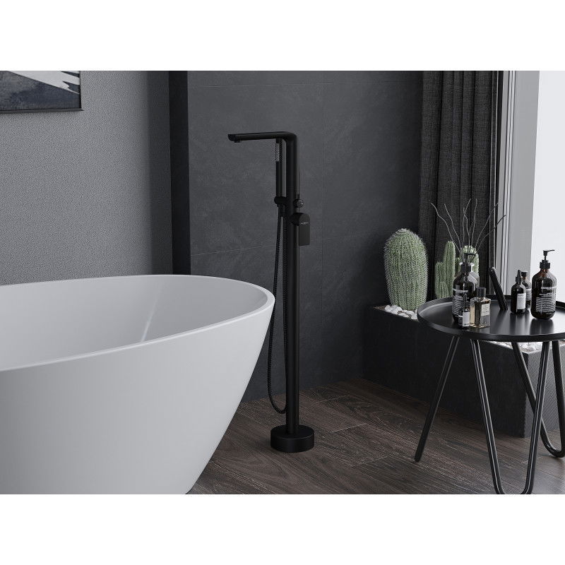 Mexen Roxy volně stojící vanová baterie, černá - 75533-70