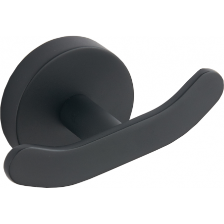 Mexen Loft dvojitý háček na ručníky, černý - 7012635-70