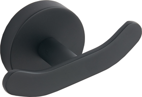 Mexen Loft dvojitý háček na ručníky, černý - 7012635-70