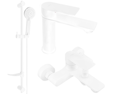 Mexen Royo DF40 vanová sada, bílá - 72203DF40-20