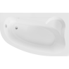 Mexen Westa rohová vana pravá 160 x 100 cm, bílá - 560116010002